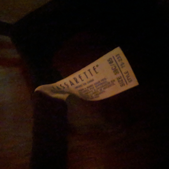 Bra 38c underwire brown lace Vassarette brand - Picture 2 of 11